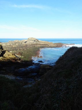 Bask Ülkesi 'nde Jaizkibel Dağları