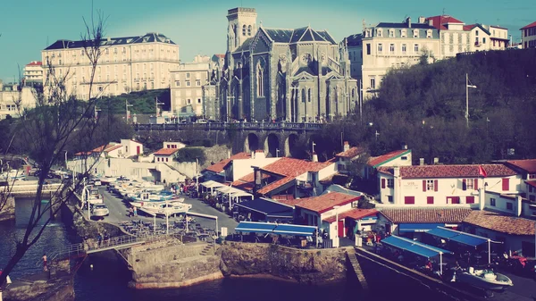 Biarritz eski iskele ve kilise Binası