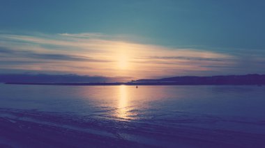 Romantik gündoğumu Hendaye