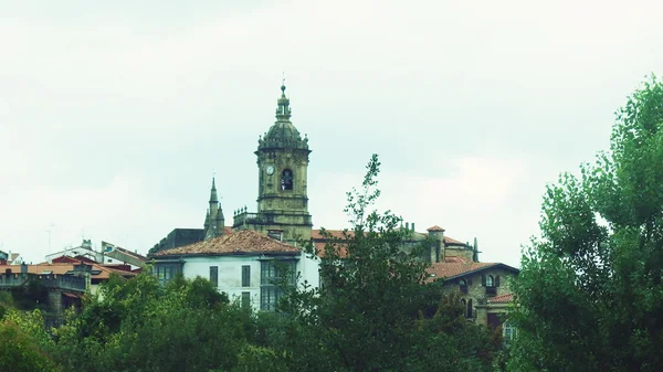 Hondarribia fuenterrabia baskisches Dorf — Stockfoto