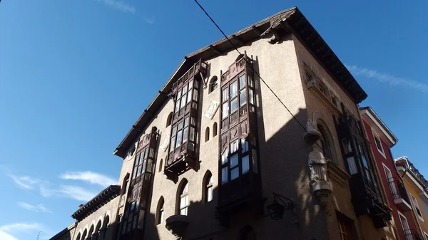 De bouw van de toren van de oude Vitoria-Gasteiz — Stockfoto