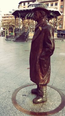 Pio Baroja Sculpture Irun Spain