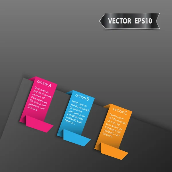 Infografías. Vector — Vector de stock