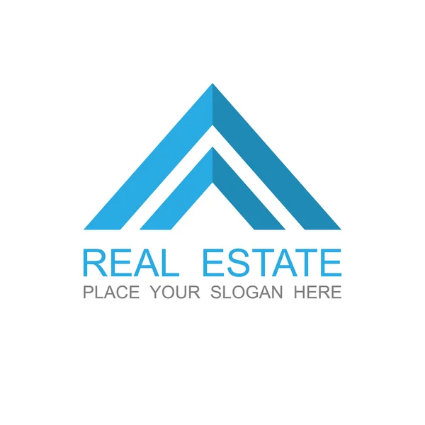 Real Estate vector logo design template.vector — Stock Vector