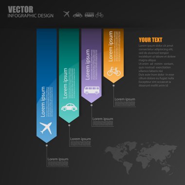 Infographic, vektör