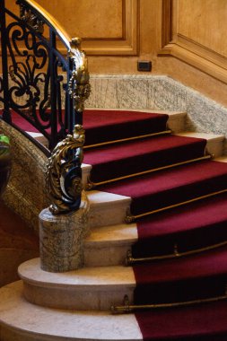 Buenos Aires 'in büyük bir şehrinde bulunan tarihi bir evin içi.