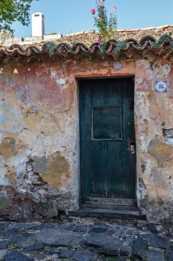 Uruguay 'ın küçük bir kasabasında eski mimari dokunuşlar