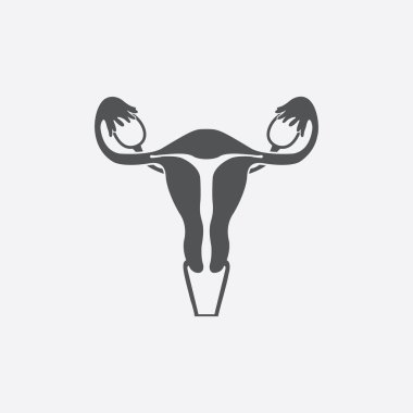 Vajina simge vektör çizim için web ve hareket eden