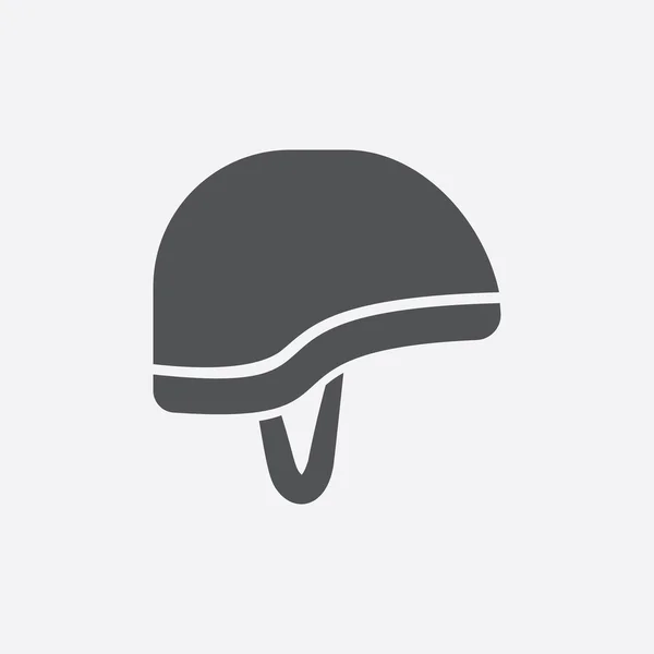 Ícone de capacete de ilustração vetorial para web e celular —  Vetores de Stock