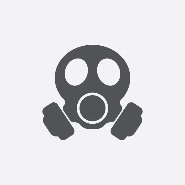 Gas mask icon of vector illustration for web and mobile — Stock Vector