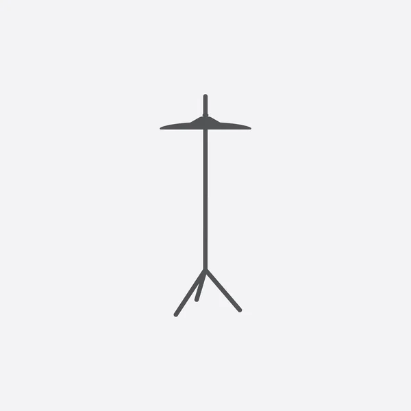Cymbal icon of vector illustration for web and mobile — Stock Photo, Image