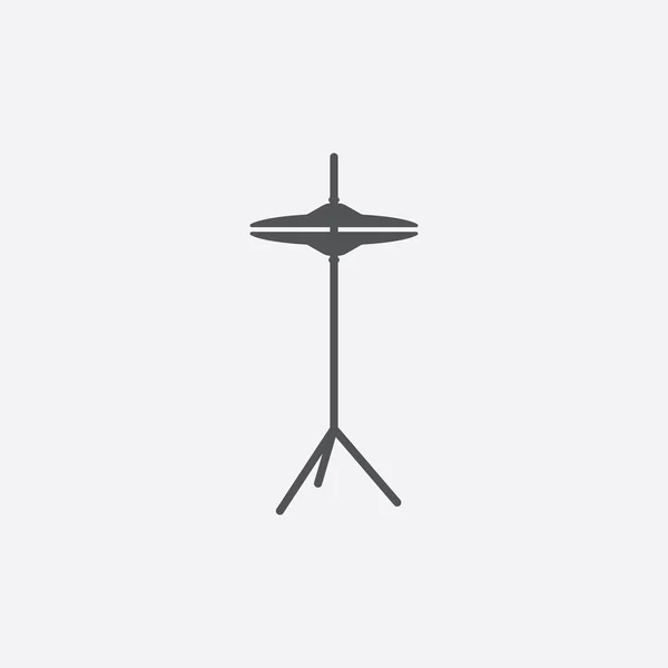 Cymbals icon of vector illustration for web and mobile — Stock Photo, Image