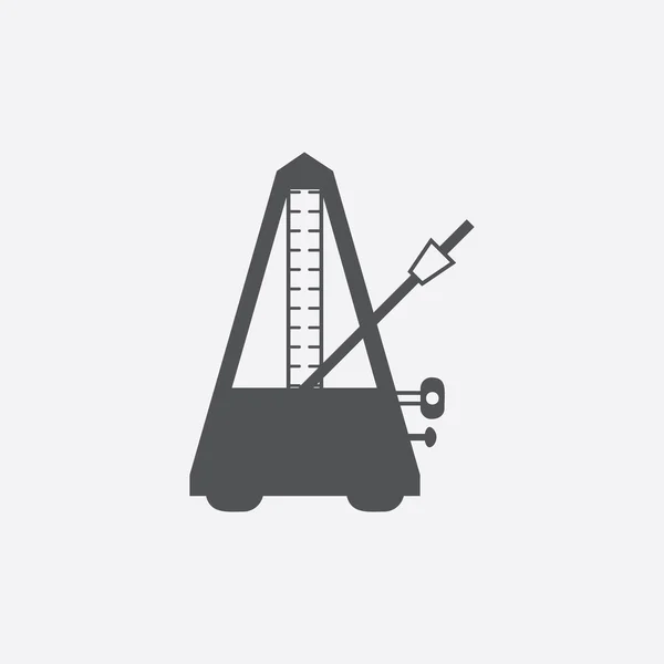 Metronome icon of vector illustration for web and mobile — Stock Photo, Image