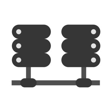 Sunucuları web için kutsal kişilerin resmi Illustrator vektör