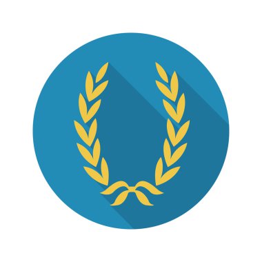 Taç simge vektör çizim için web ve hareket eden