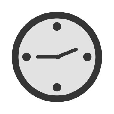 Saat vektör simge Illustrator web için