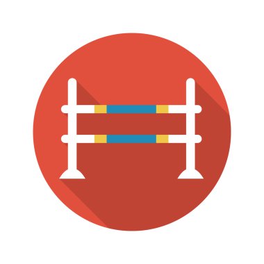 Vektör çizim için web ve mobil bariyer simgesi