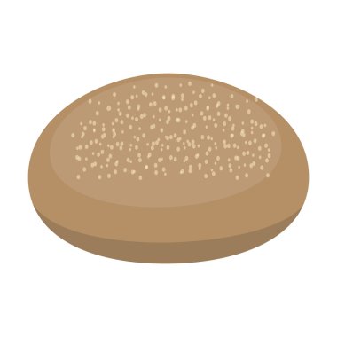 Ekmek simge vektör çizim için web ve hareket eden