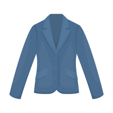 İş ceket simge vektör çizim için web ve hareket eden