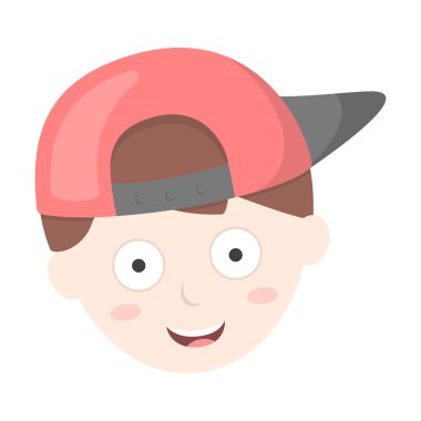 Web ve mobil için vektör çizim çocuk simgesi