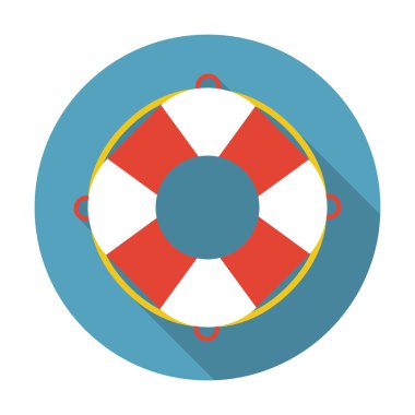 Lifebuoy simge vektör çizim için web ve hareket eden