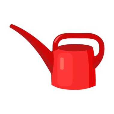 Vektör çizim web ve mobil için sulama tenekesi simgesini