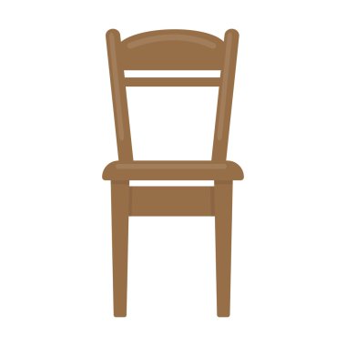 Sandalye simge vektör çizim için web ve hareket eden