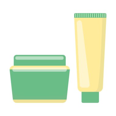 Vektör çizim web ve mobil için krem simgesi