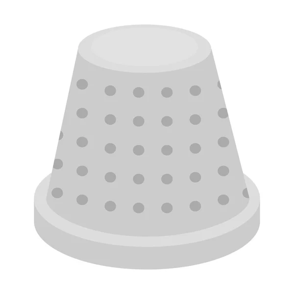 Fingerhut-Symbol der Vektorillustration für Web und Mobile — Stockvektor