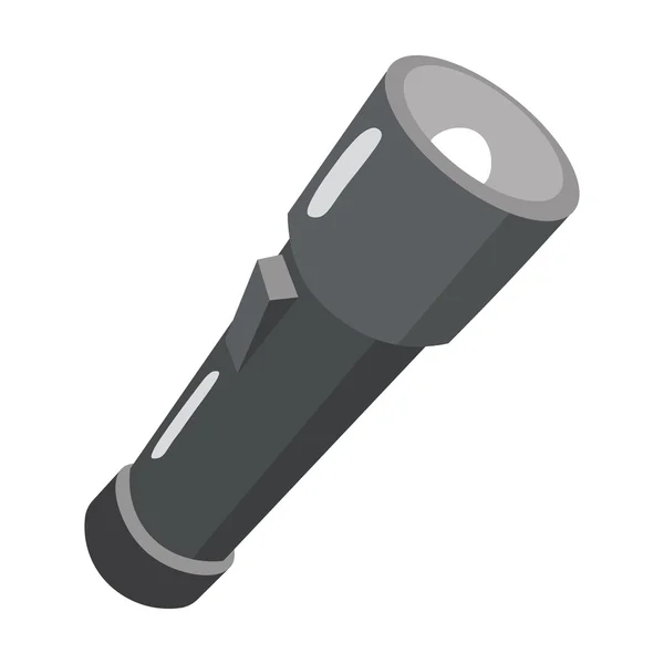 Taschenlampe Symbol der Vektorillustration für Web-und mobile — Stockvektor
