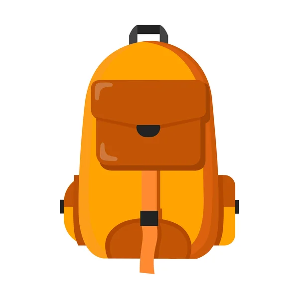 Hiking bag icon of vector illustration for web and mobile — Stock Vector