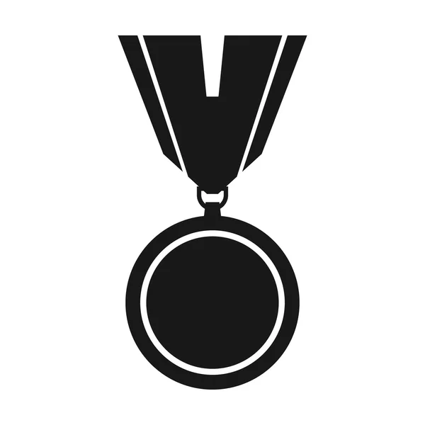 Medal icon of vector illustration for web and mobile — Stock Vector