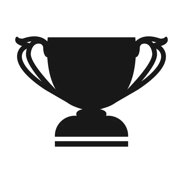 Winner cup icon of vector illustration for web and mobile — Stock Vector