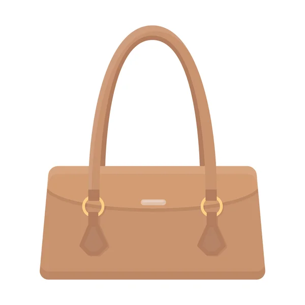 Mujer bolsa icono de la ilustración vectorial para web y móvil — Vector de stock