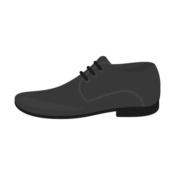 Uomo Scarpe icona di illustrazione vettoriale per web e mobile — Vettoriale Stock