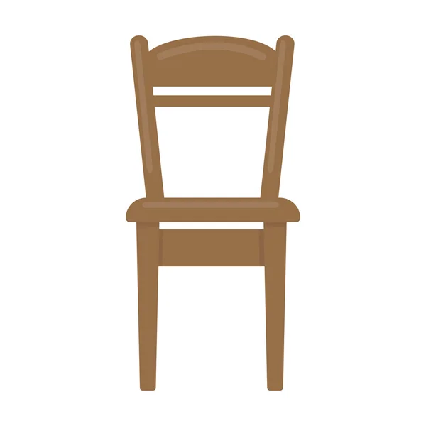 Chair icon of vector illustration for web and mobile — Stock Vector