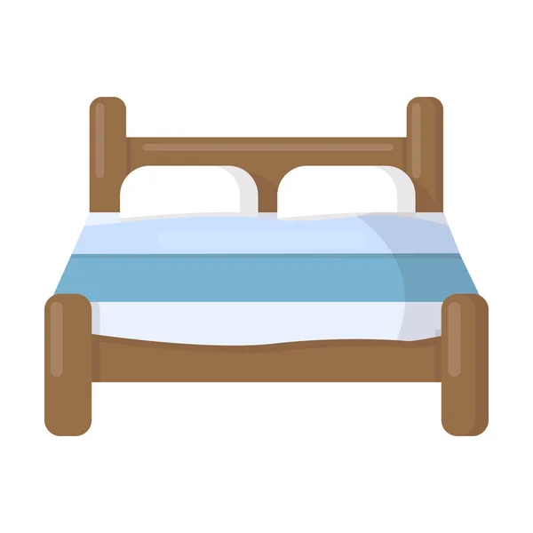 Bed icoon van vectorillustratie voor web en mobiel — Stockvector