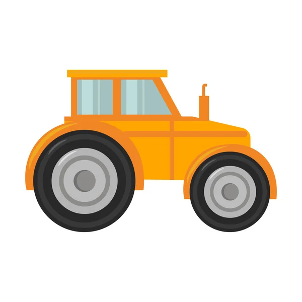 Icono tractor de ilustración vectorial para web y móvil — Vector de stock