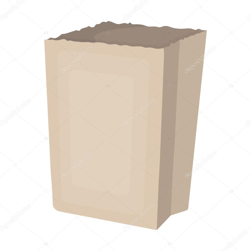 Paper package icon of vector illustration for web and mobile