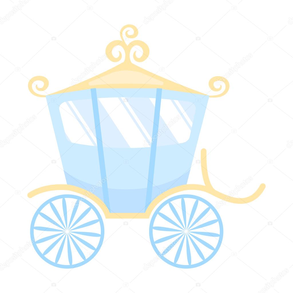 Carriage icon of vector illustration for web and mobile