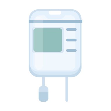 Brop sayaç simgesi karikatür. Büyük tıbbi, sağlık setinden tek tıp simgesi.