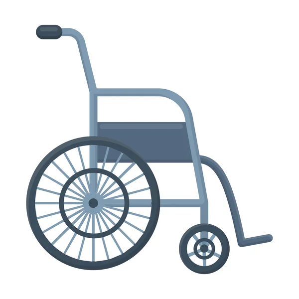 Wheelchair icon cartoon. Single medicine icon from the big medical, healthcare set. — 图库矢量图片