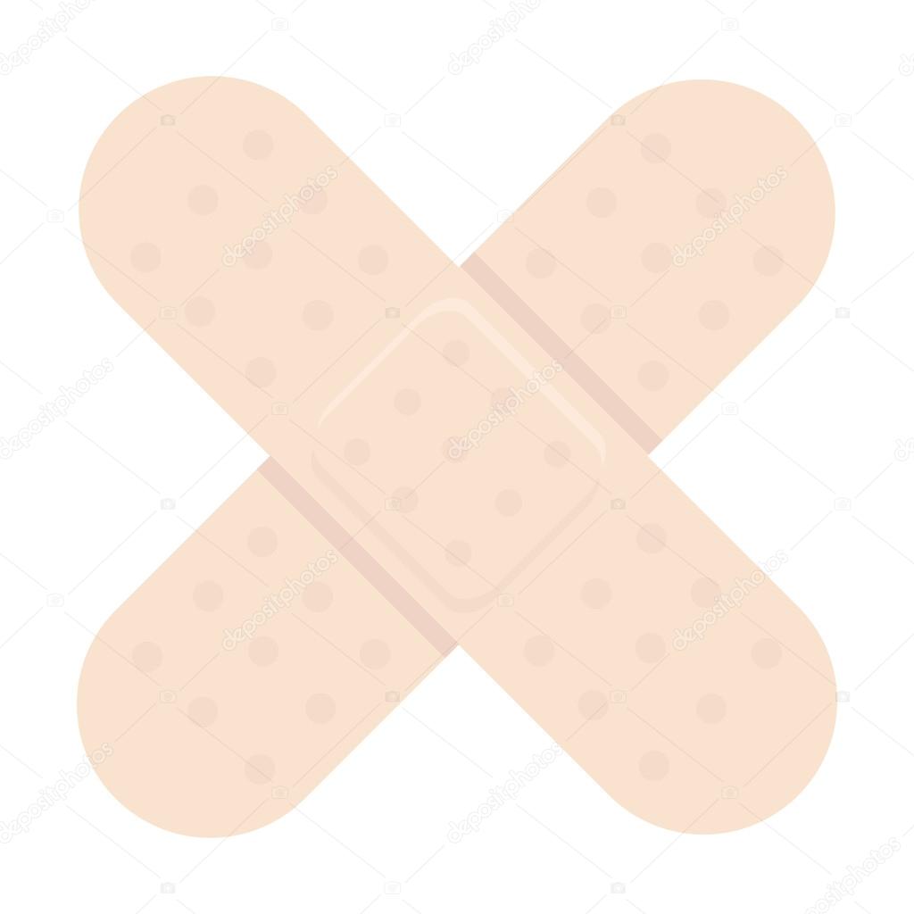 Adhesive plaster icon cartoon. Single medicine icon from the big medical, healthcare collection.