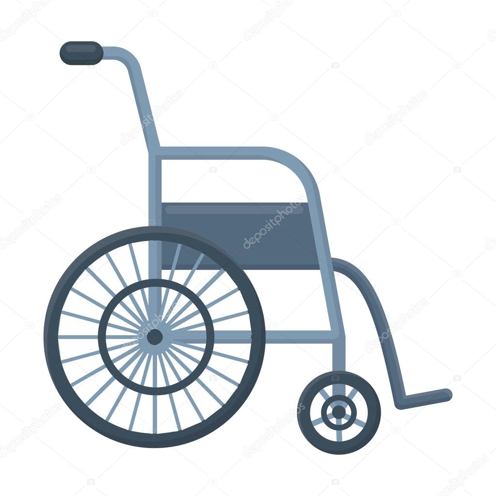 Wheelchair Icon Cartoon Single Medicine Icon From The Big Medical