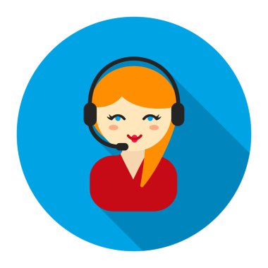 Düz simgeyi destekleyin. Web ve mobil tasarım için illüstrasyon.