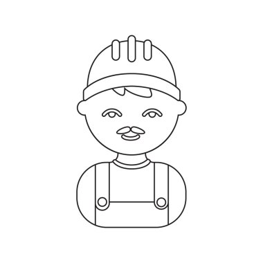 Oluşturucu satırı simgesi. Gösterim amacıyla web ve mobil tasarım.