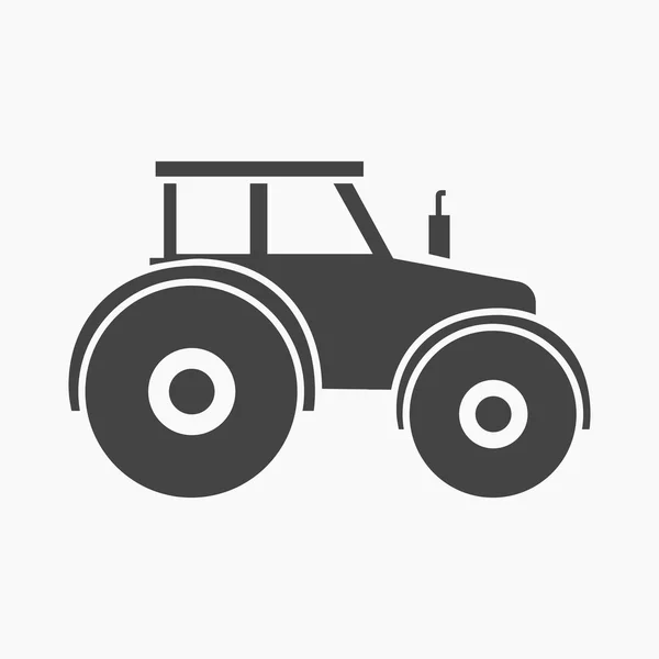 Tractor icon of vector illustration for web and mobile — Stock Vector