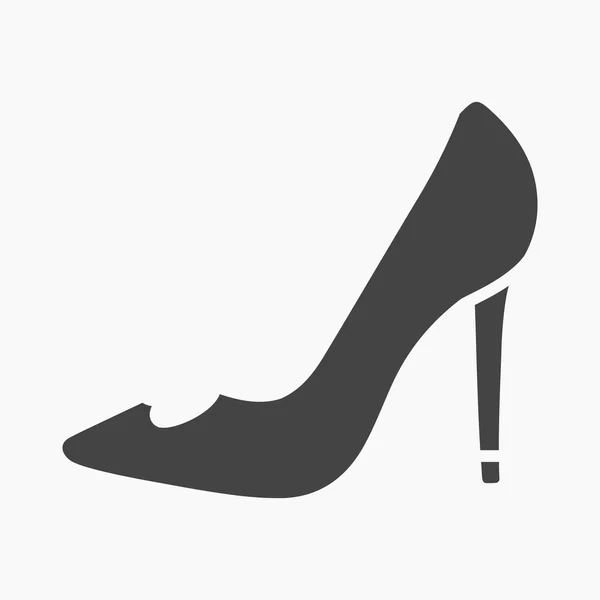 Bräute Schuhe Ikone der Vektorillustration für Web und Mobile — Stockvektor
