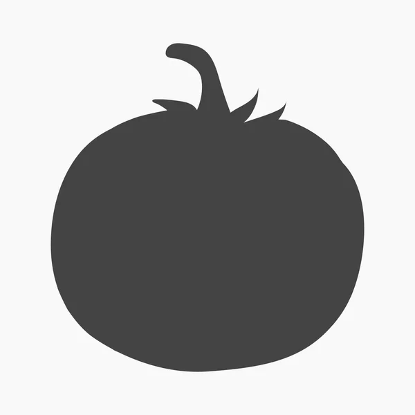 Dýňová ikonu kreslený. Připálit zeleninu ikonu ze sady potravin eco. — Stockový vektor