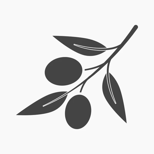 Olivolja ikonen tecknad. Singe grönsaker ikonen från eco mat uppsättningen. — Stock vektor